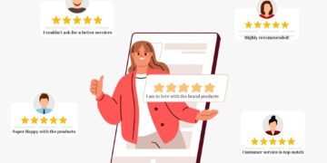 Customer positive reviews illustrate the Importance of a strong brand image.