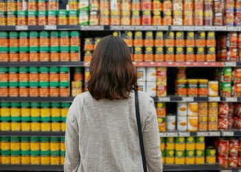 A female customer is looking at the brand's products to choose from at retail stores-Advantages of branding to customers