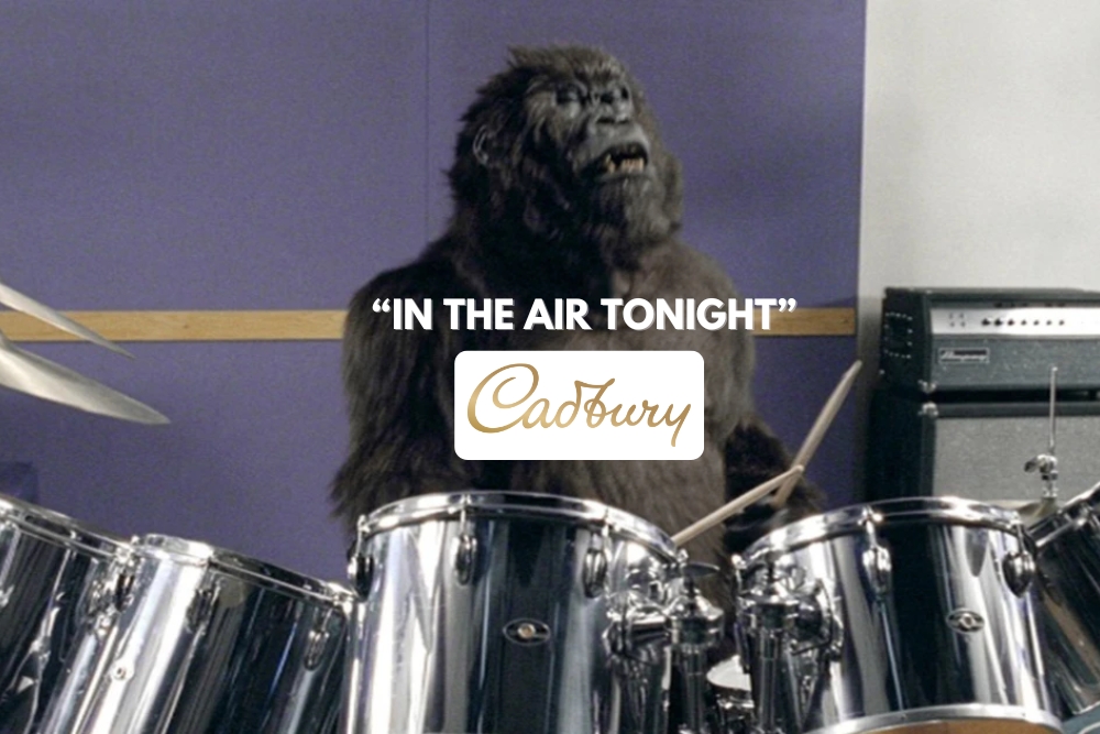 Cadbury drumming gorilla campaign In 2007-emotional branding