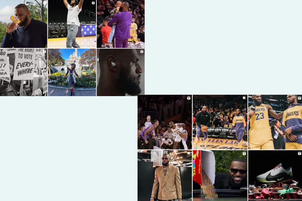  LeBron James atlete branding