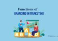 Functions of branding in a marketing-brand team developing a branding strategy illustration.