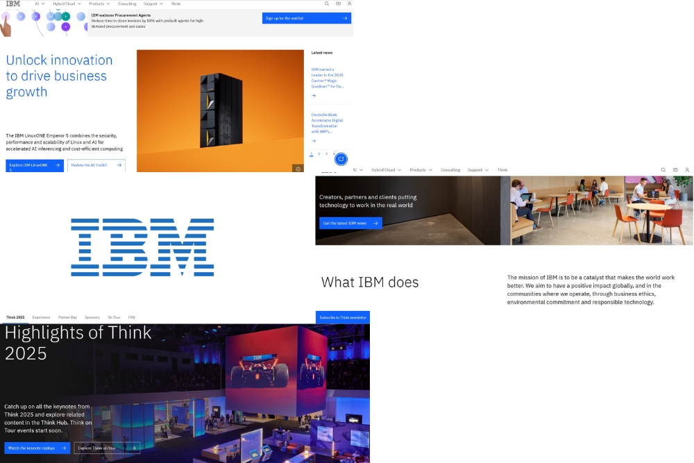 IBM Corporate branding strategy example