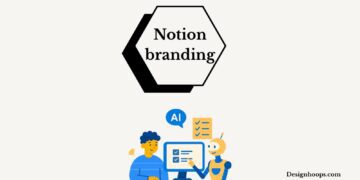 Notion branding: Human working on AI Workspace illustration