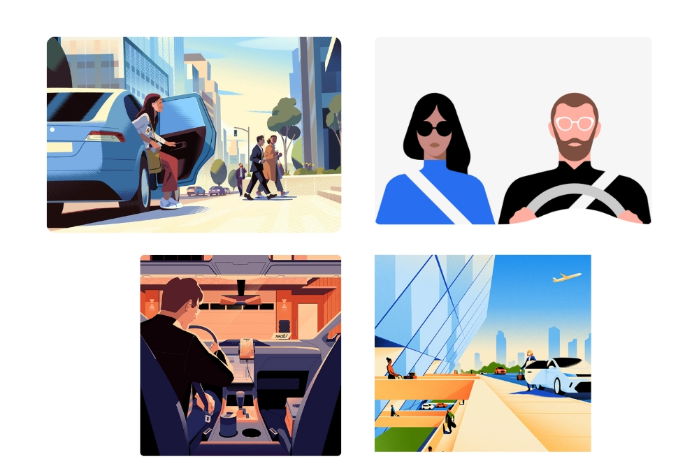 Uber illutration 