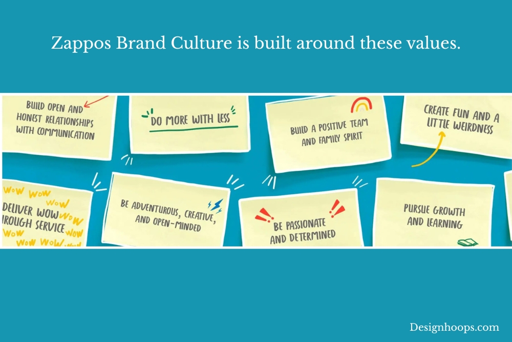 Zappos Brand Culture is built around these values.