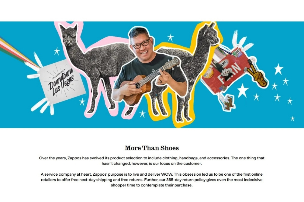 Zappos more than a shoes, Delivering WOW Through Service," 